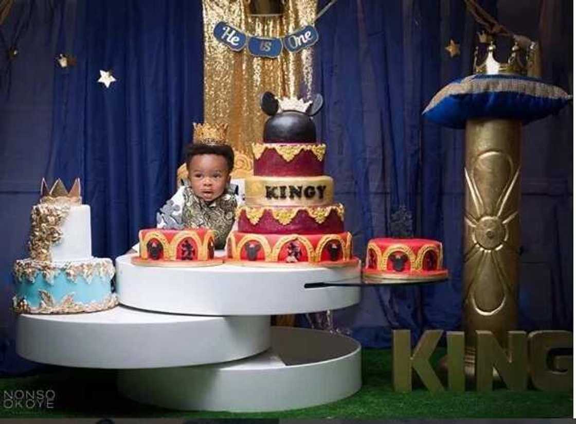 Tonto Dikeh shows son’s face for the first time as he turns one (photos)