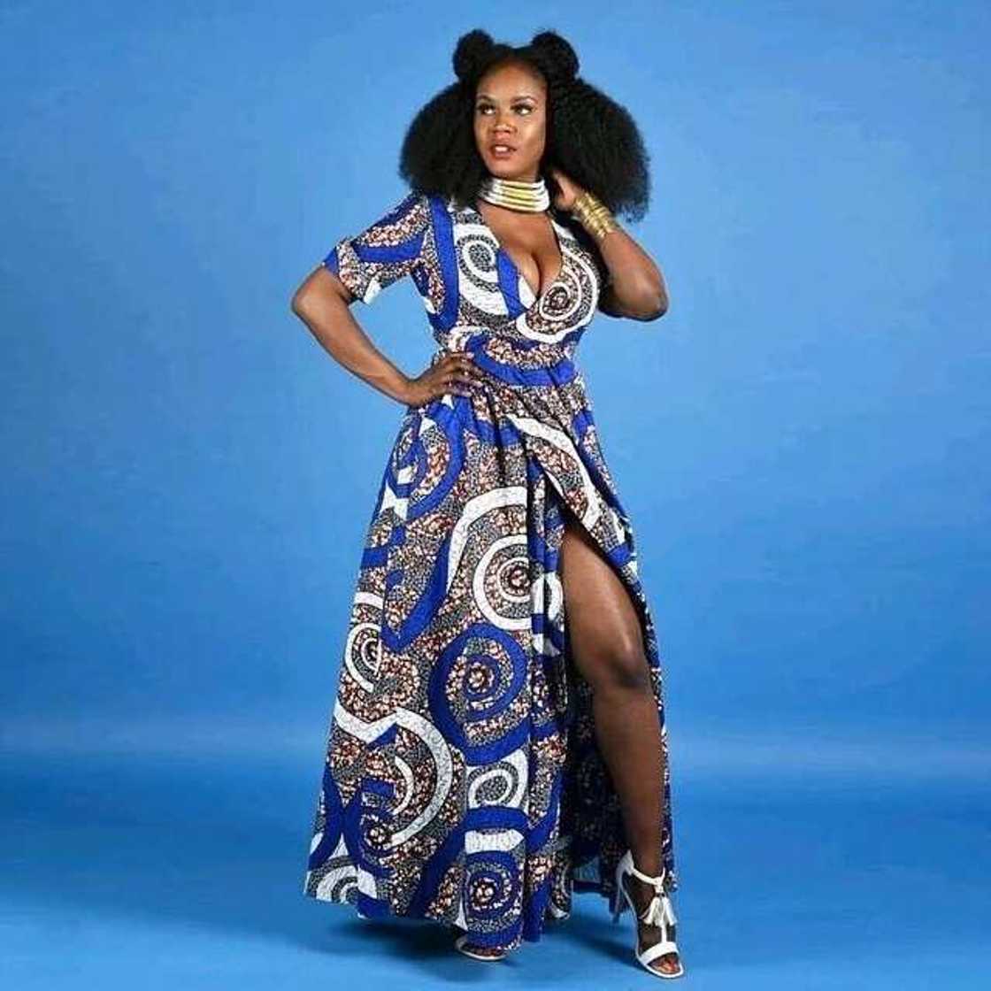 Long wrapper gown Long wrapper gown
