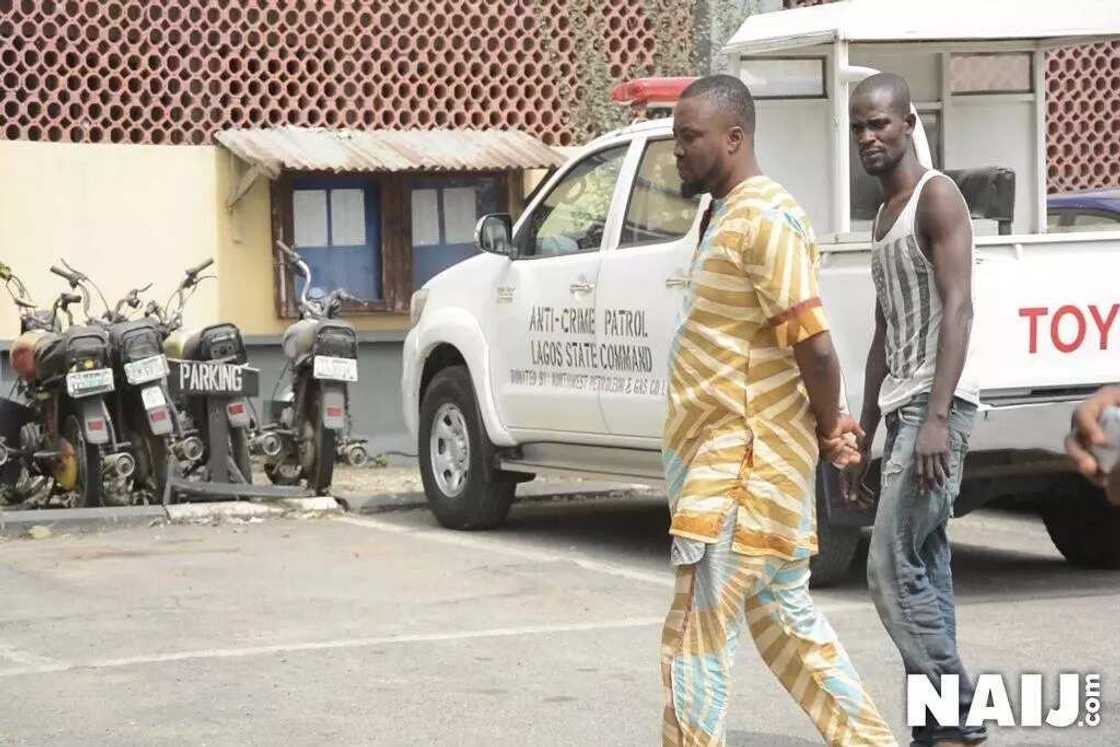 Breaking: Head of the dreaded Badoo cult group paraded in Lagos Breaking: Head of the dreaded Badoo cult group paraded in Lagos