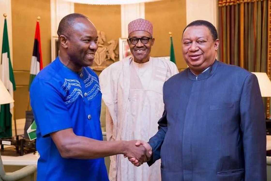 Sabon shugaban OPEC Barkindo ya ziyarci Buhari