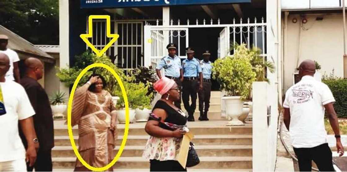 Patience Jonathan explains why she withdrew cash from her account Patience Jonathan explains why she withdrew cash from her account