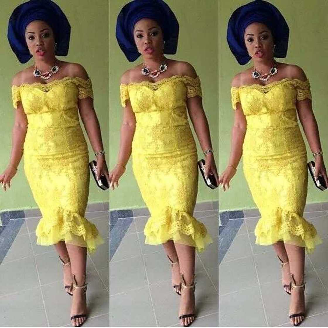 yellow lace style yellow lace style
