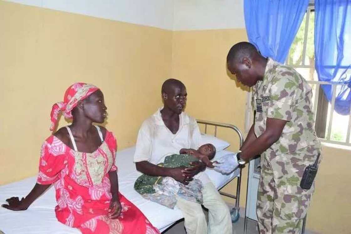 Hunger made me to surrender: Rescued Chibok girl's husband Hunger made me to surrender: Rescued Chibok girl's husband