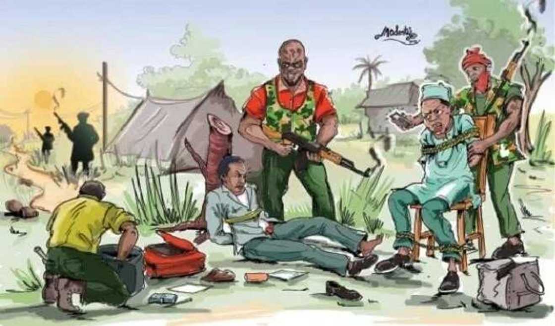 'Yan bindiga-dadi sun sumami sojoji a Zamfara 'Yan bindiga-dadi sun sumami sojoji a Zamfara