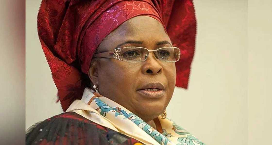 Patience Jonathan begs EFCC to unfreeze her account Patience Jonathan begs EFCC to unfreeze her account