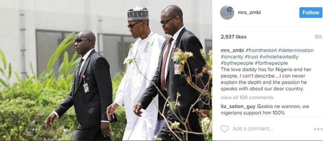 My father's love for Nigeria is deep - Zahra Buhari My father's love for Nigeria is deep - Zahra Buhari
