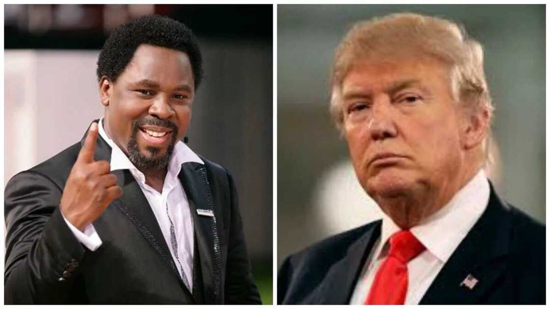 On Trump's second day in office TB Joshua speaks about his prophecy on US presidency On Trump's second day in office TB Joshua speaks about his prophecy on US presidency