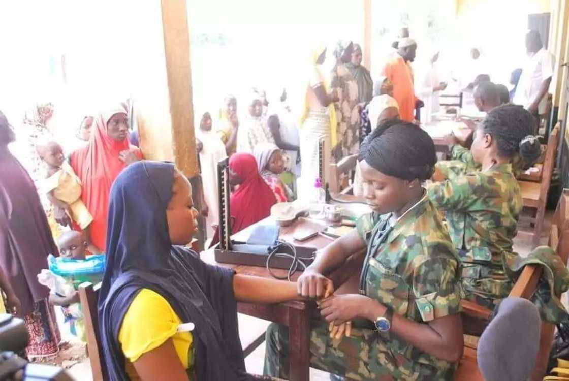 Kiwon lafiya: Rundunar sojin sama ta kai daukin gaggawa ga al'umar Zangeru, jihar Niger Kiwon lafiya: Rundunar sojin sama ta kai daukin gaggawa ga al'umar Zangeru, jihar Niger