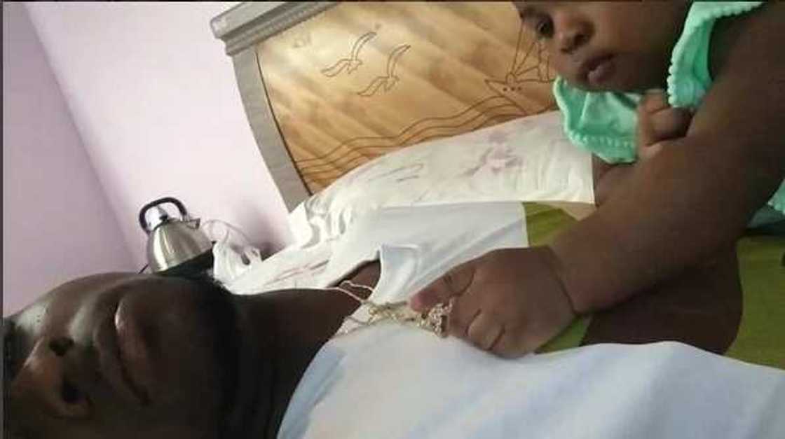 10 Memorable photos of Imade with Davido as she turns one 10 Memorable photos of Imade with Davido as she turns one