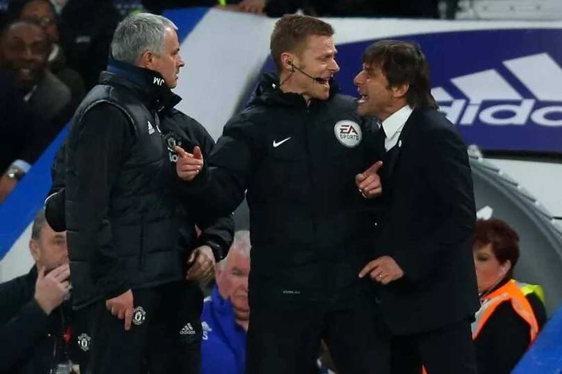 Mourinho says he won't lose his hair over criticism from Antonio Conte Mourinho says he won't lose his hair over criticism from Antonio Conte