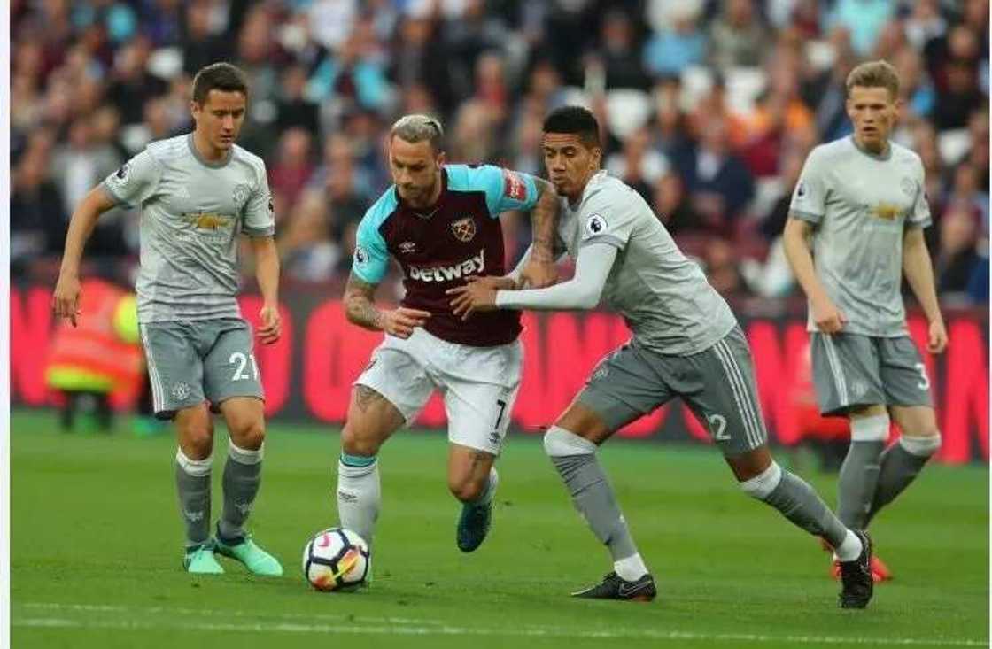 West Ham v Manchester United West Ham v Manchester United