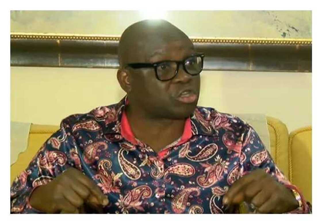 Fayose thanks Senate for passing no confidence vote against Buhari Fayose thanks Senate for passing no confidence vote against Buhari