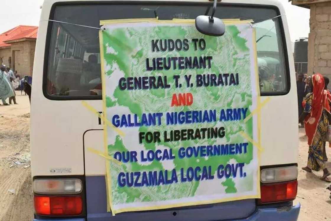 Jubilation as over 2000 IDPs return home in Guzamala LG in Borno state (photos) Jubilation as over 2000 IDPs return home in Guzamala LG in Borno state (photos)