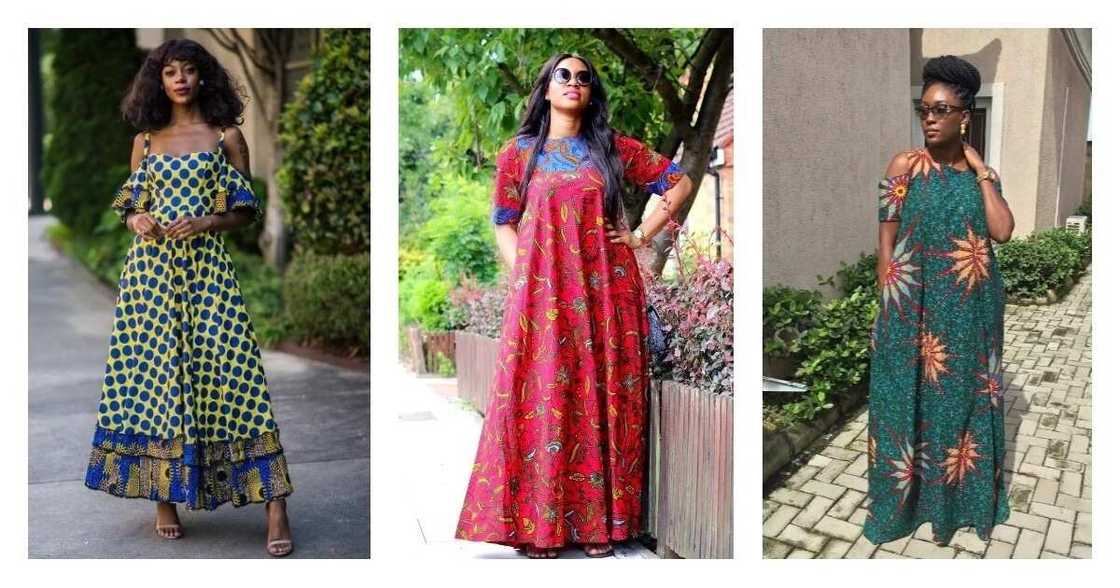 Beautiful Ankara maxi dresses for real fashionistas