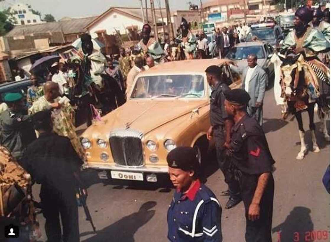 Royal rides! Here the exquisite cars the last 3 Ooni’s of Ife drove (photos)