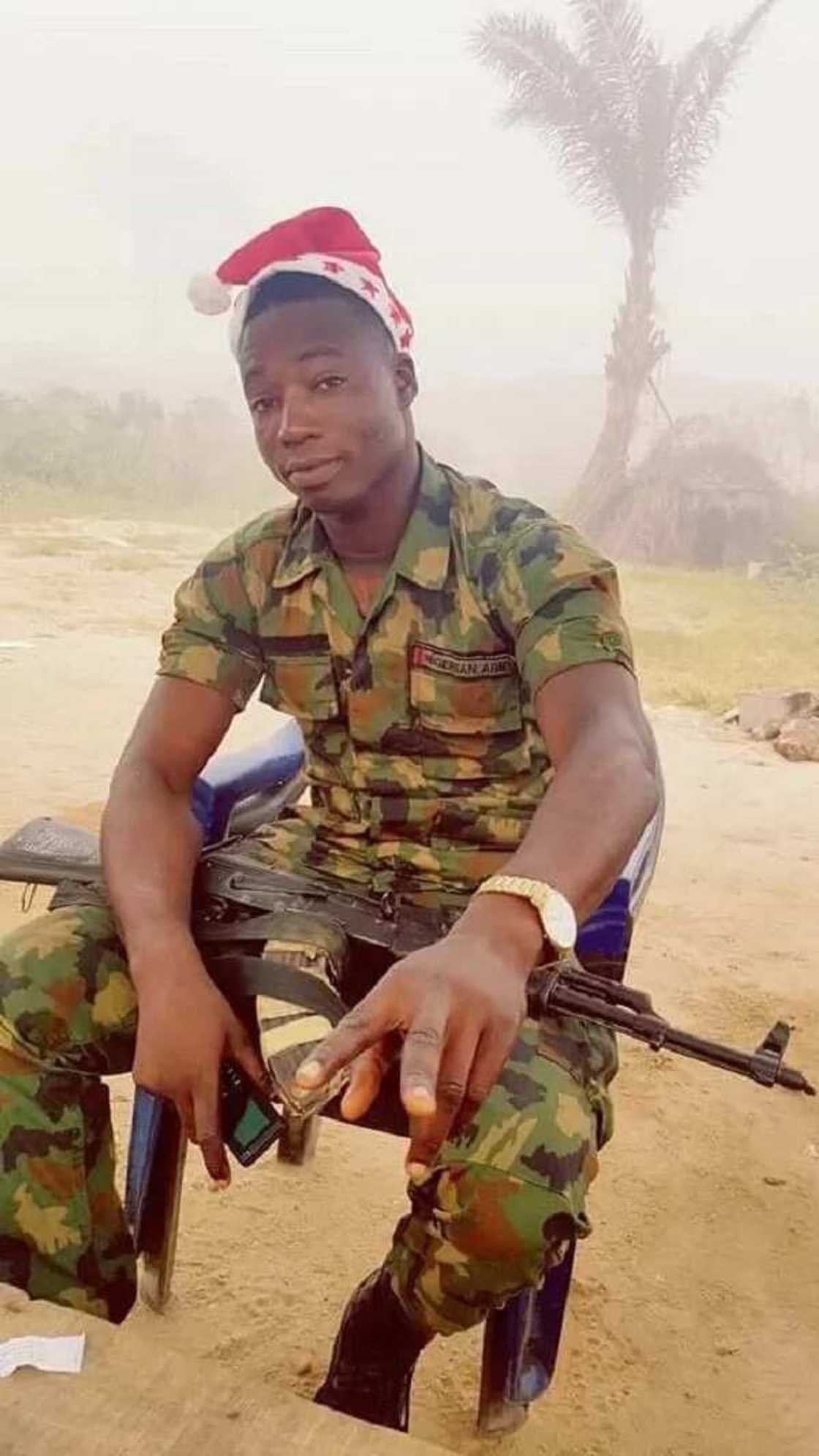 How Army officer almost killed a lady on her way to Onitsha (photos)