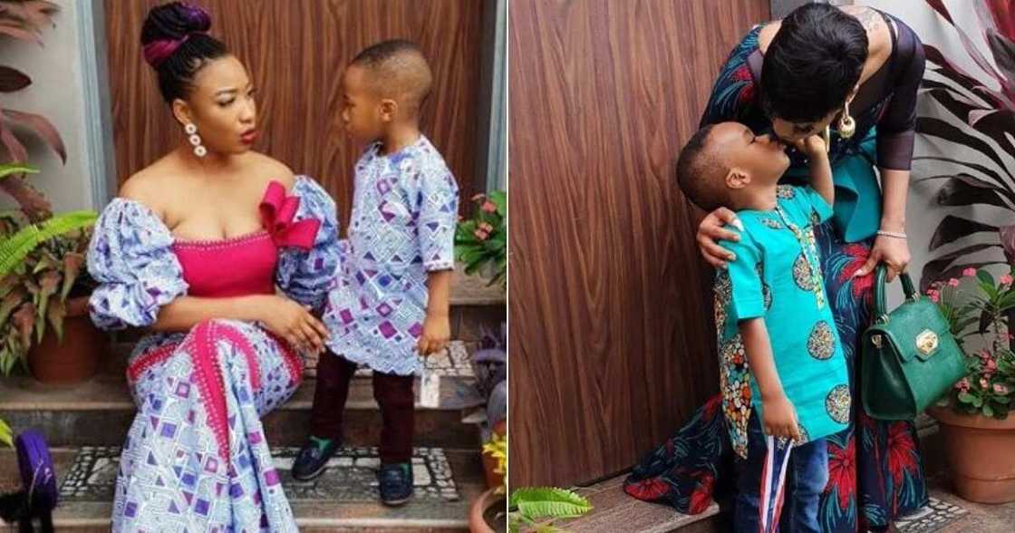Mummy goals: X adorable moments that prove Tonto is doing a great job with King Andre Mummy goals: X adorable moments that prove Tonto is doing a great job with King Andre
