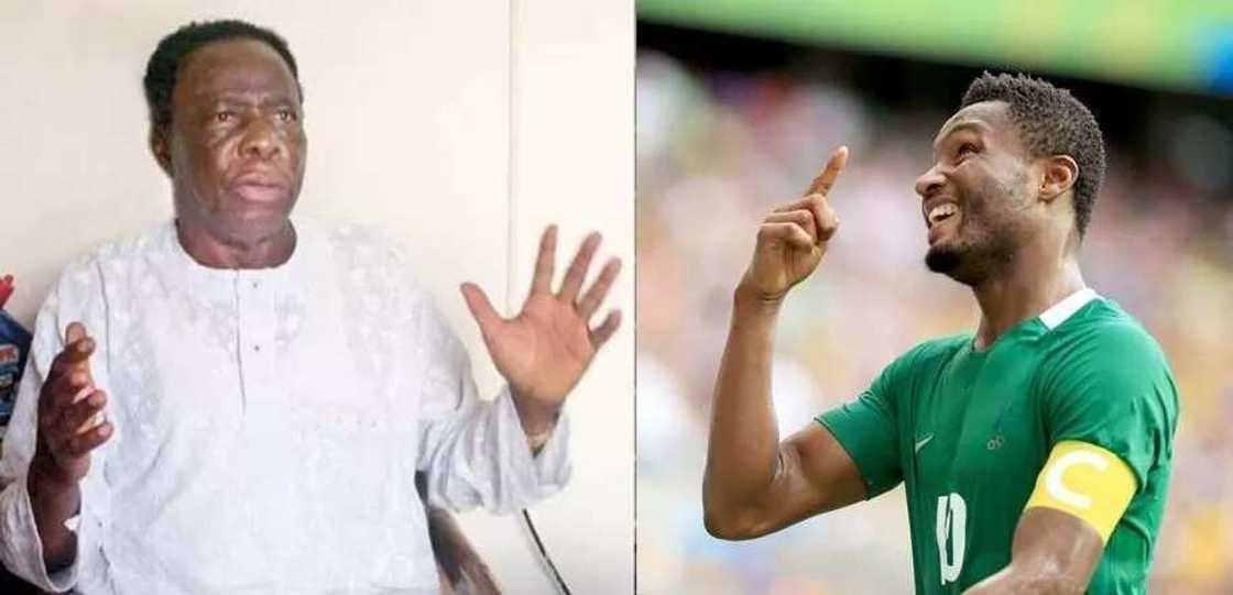 Shekara 5 kenan ko waya bai taba yi min ba - Mahaifin Mikel Obi ya fakewa dan sa laya