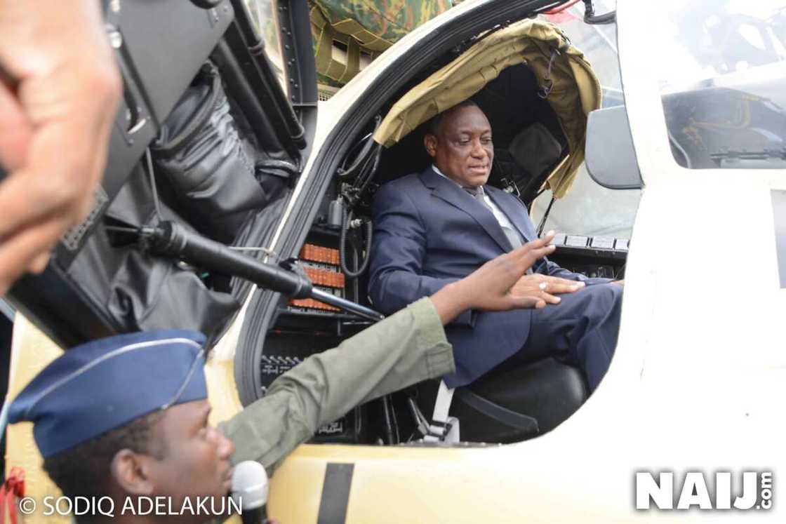 NAF unveiled two Mi-35M helicopter gunships NAF unveiled two Mi-35M helicopter gunships