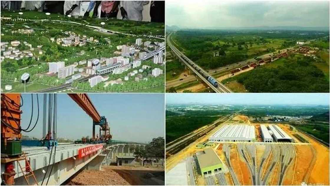 Buhari ya kammala aikin jirgin kasa na babban birnin tarayya Abuja, zai fara aiki (Hotuna) Buhari ya kammala aikin jirgin kasa na babban birnin tarayya Abuja, zai fara aiki (Hotuna)