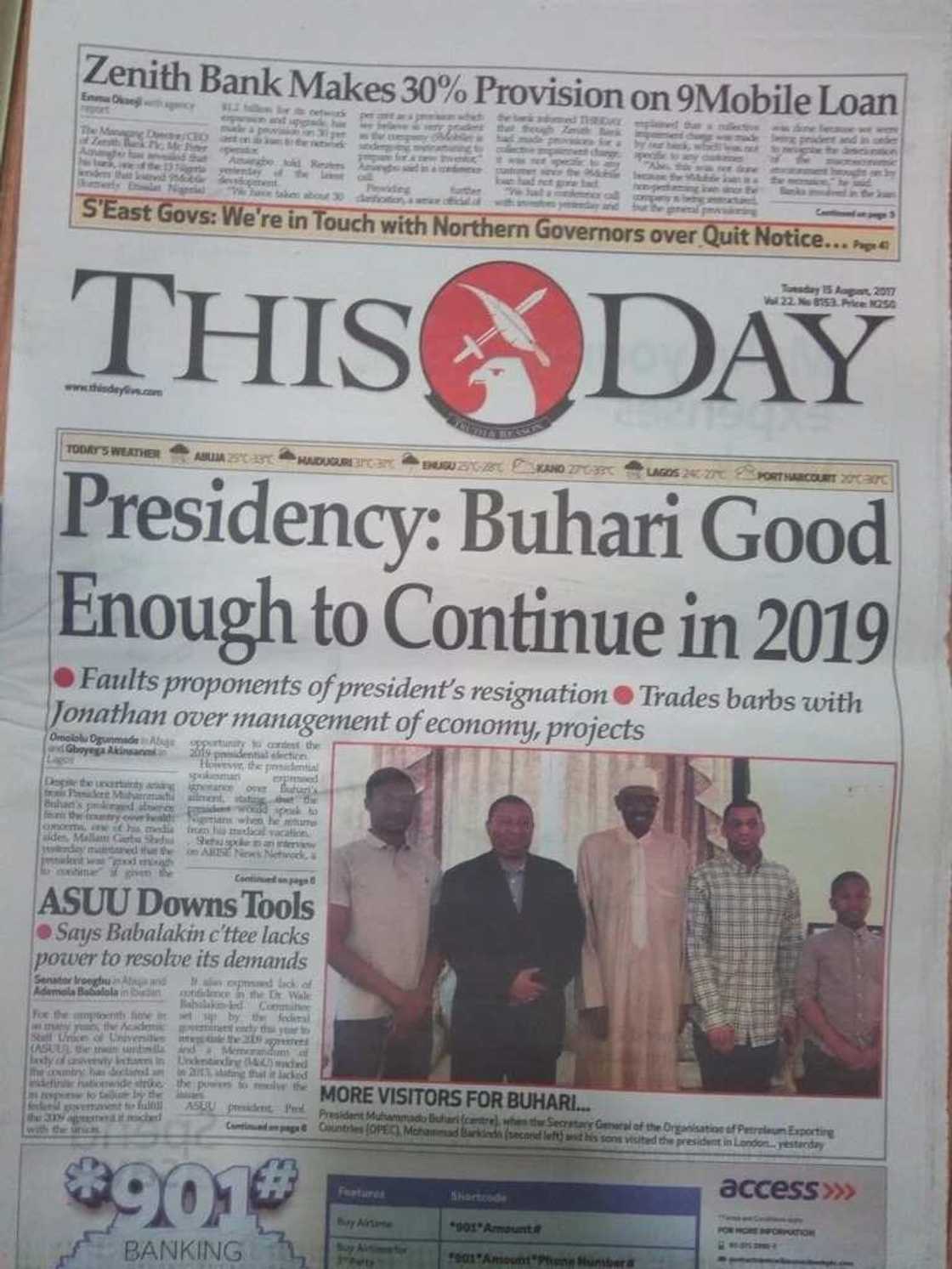 Newspaper Review: ASUU under fire, as parents and students express outrage over indefinite strike Newspaper Review: ASUU under fire, as parents and students express outrage over indefinite strike
