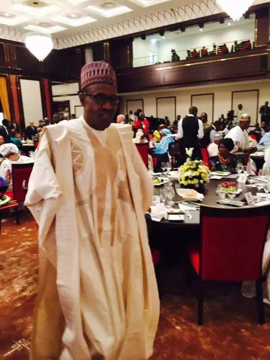 Buhari Receives First Guests At Aso Rock