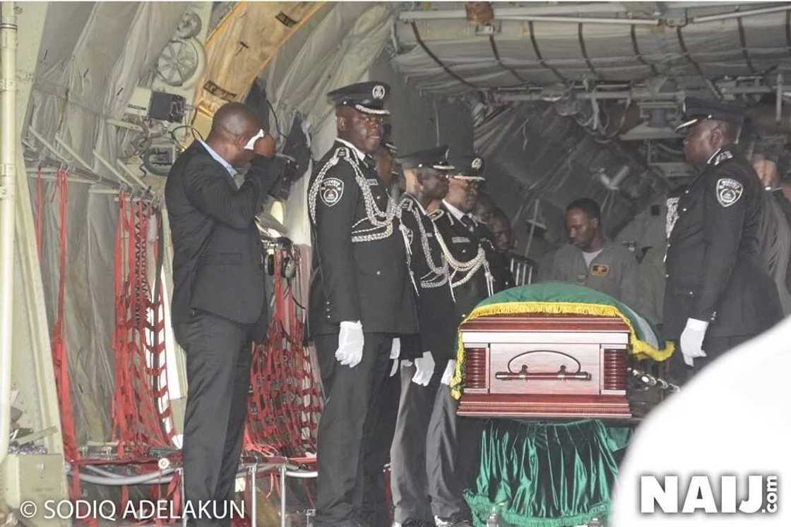 Breaking: Body of Alex Ekwueme arrives Abuja