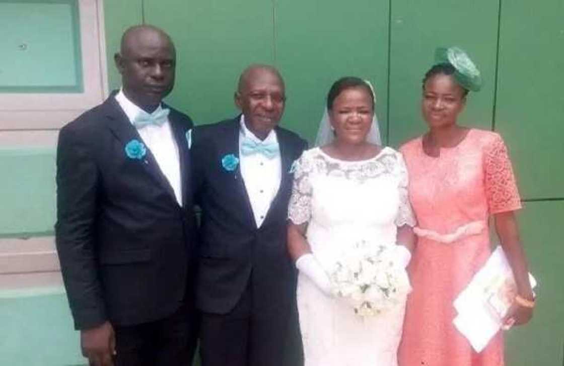 50-year-old Spinster Weds In Abuja (Photos) 50-year-old Spinster Weds In Abuja (Photos)