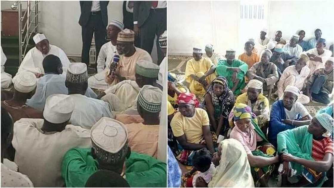 Gwamna Ganduje ya Musuluntar da Maza 21, Mata 40 daga cikin maguzawan jihar Kano (Hotuna)