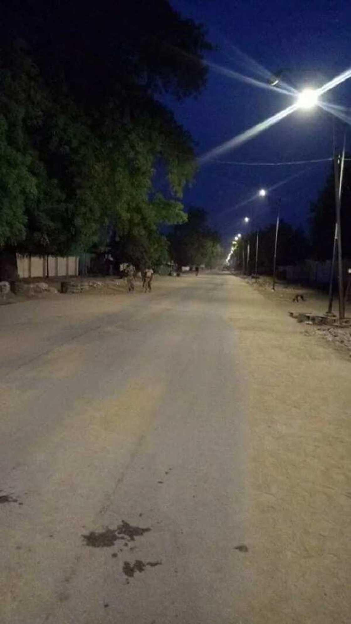 Borno residents walk freely at night in former Boko Haram stronghold