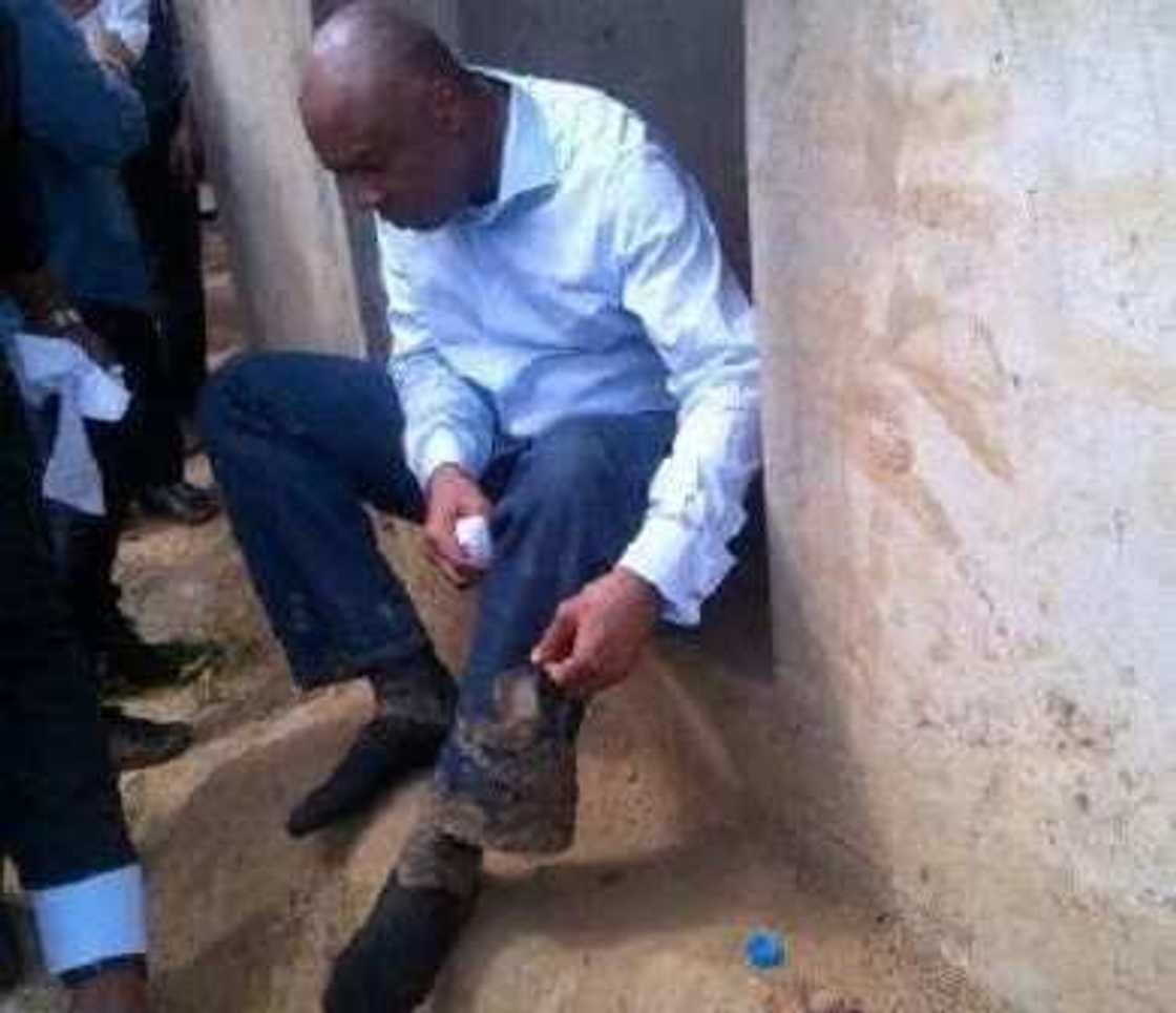 Confusion In Kwara Over Pelting Of Saraki Confusion In Kwara Over Pelting Of Saraki