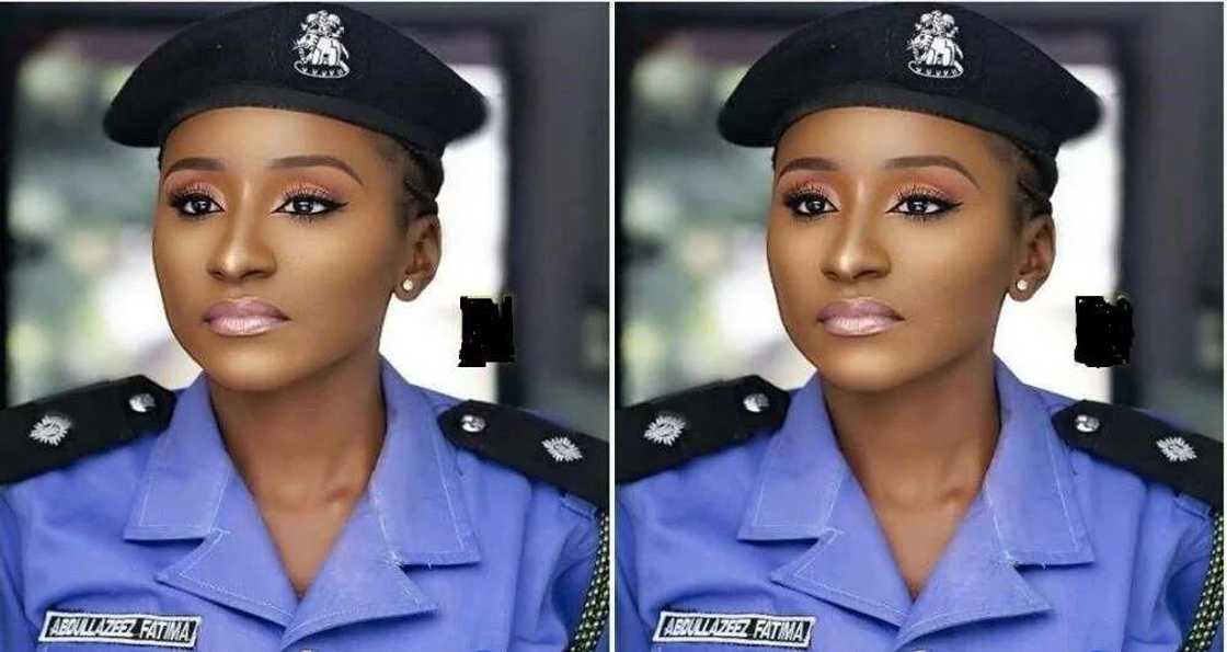 Dubi hotunan matshiyar budurwa 'yar sanda da su ka rikita mazan Najeriya Dubi hotunan matshiyar budurwa 'yar sanda da su ka rikita mazan Najeriya