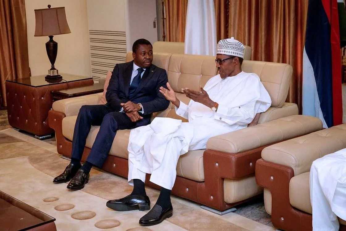Shugaba Buhari ya karbi bakuncin shugaban kasar Togo Shugaba Buhari ya karbi bakuncin shugaban kasar Togo