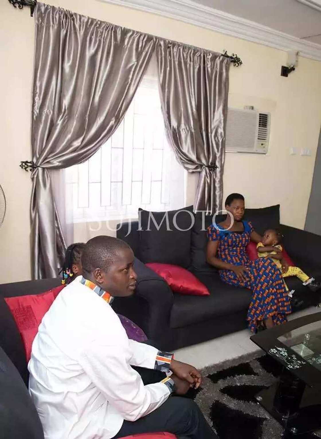 See photos of "lucky" Olajumoke in her new home See photos of "lucky" Olajumoke in her new home