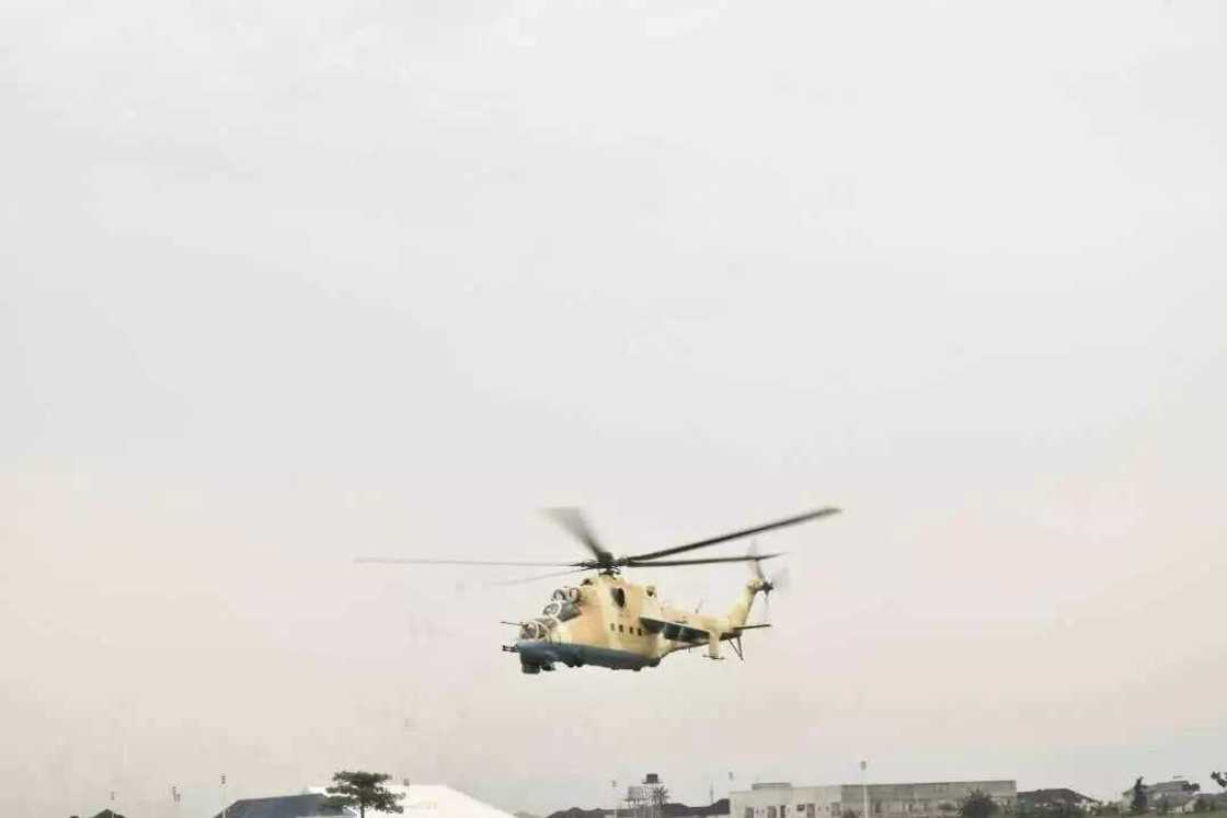 Chief of Air Staff inducts MI-35P helicopter, deploys seven fighter aircraft in Benue, Taraba Chief of Air Staff inducts MI-35P helicopter, deploys seven fighter aircraft in Benue, Taraba