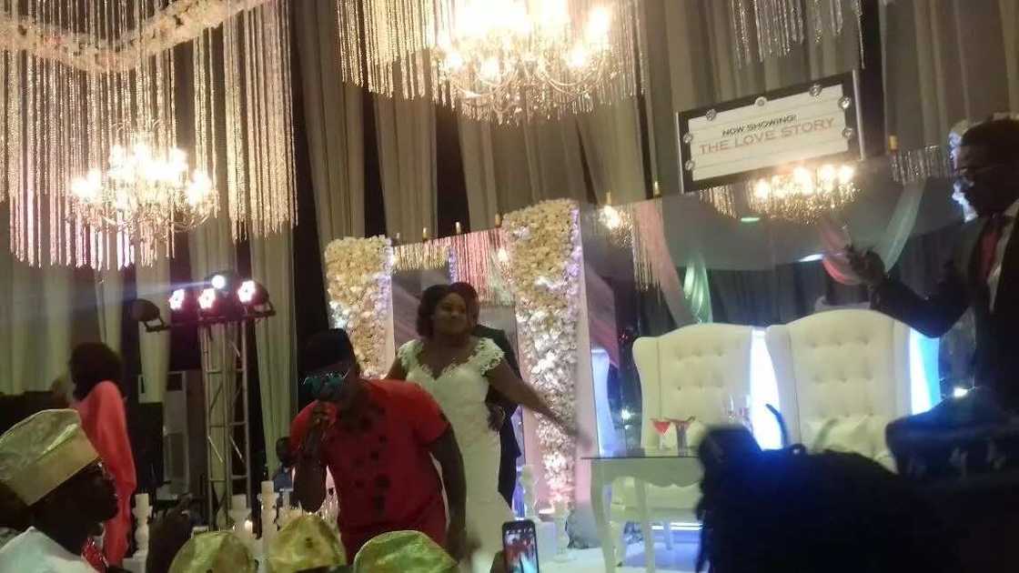 How Olamide thrilled guests as actress stages lavish wedding How Olamide thrilled guests as actress stages lavish wedding