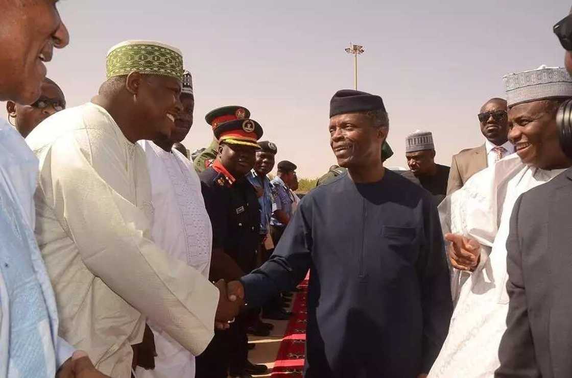 Economic growth: Osinbajo pays timely visit to Sokoto