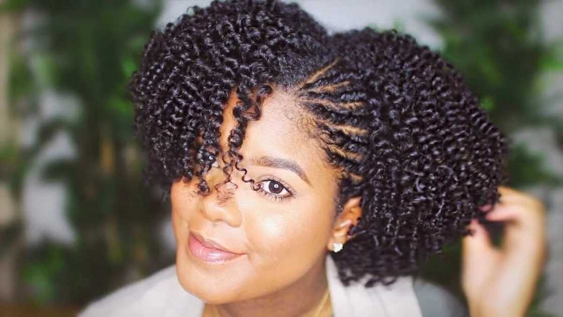 Twist style for natural hair Twist style for natural hair