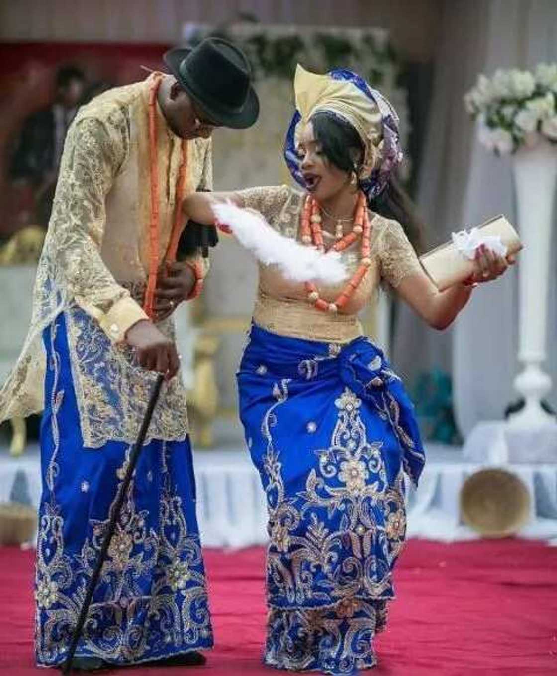 The beauty in Nigerian traditional marriages