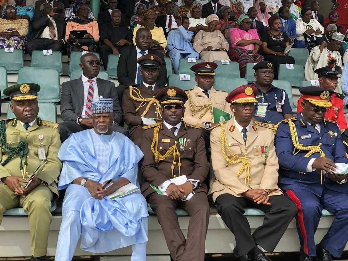 Samun ‘yanci: Hotuna daga bikin cikar Najeriya shekaru 58 Samun ‘yanci: Hotuna daga bikin cikar Najeriya shekaru 58