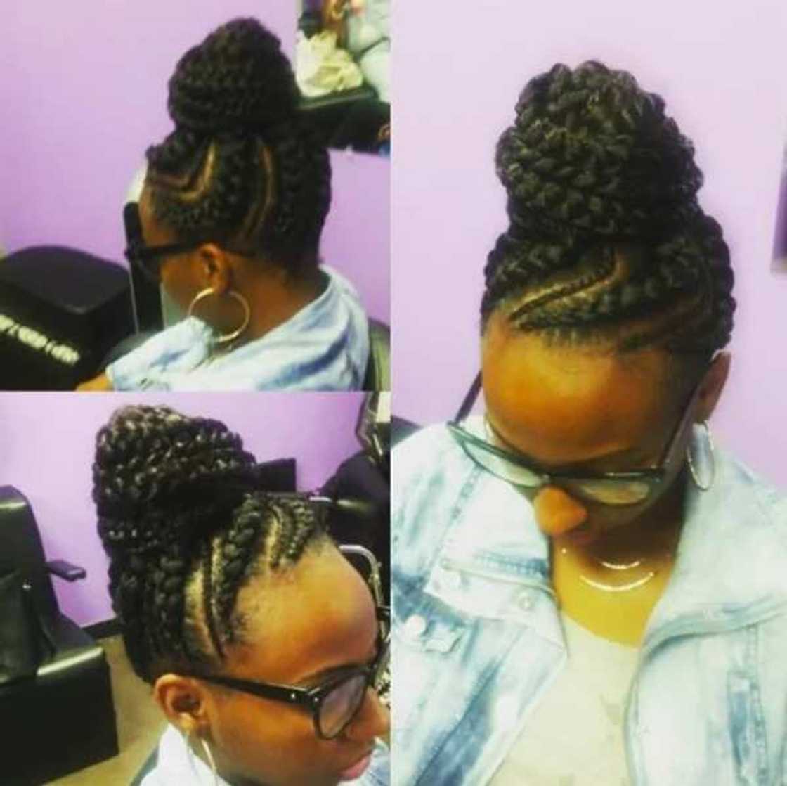 Braided updo Braided updo