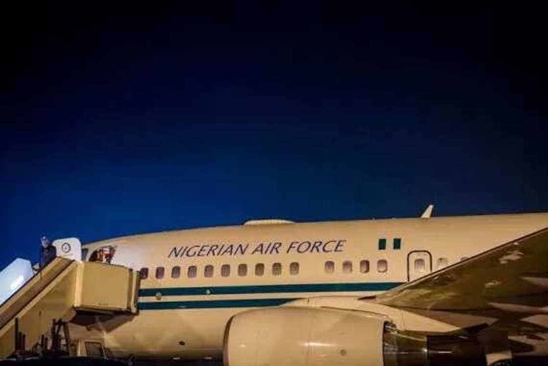 Check Out Buhari’s Presidential Jet