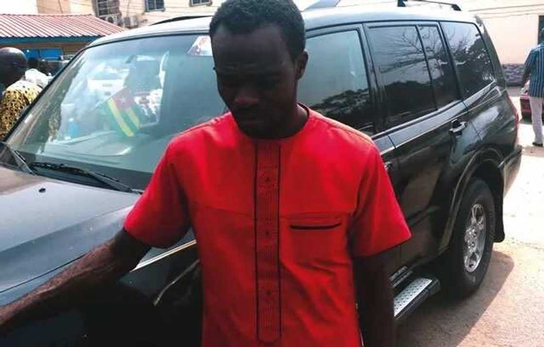 Pastor with stolen car says it's God's blessing Pastor with stolen car says it's God's blessing