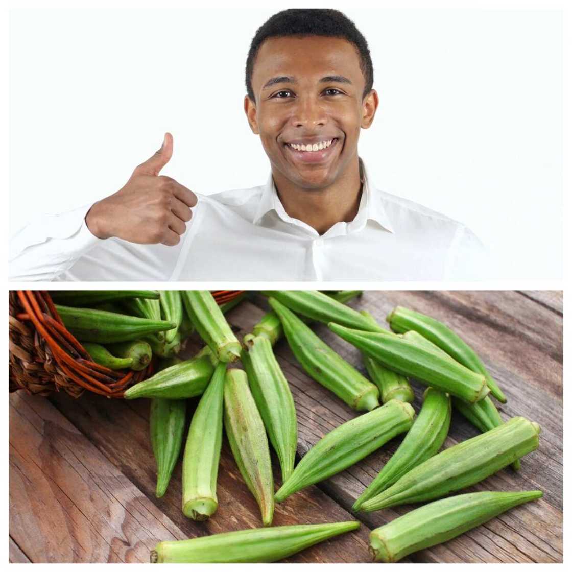 Okra benefits for men's health