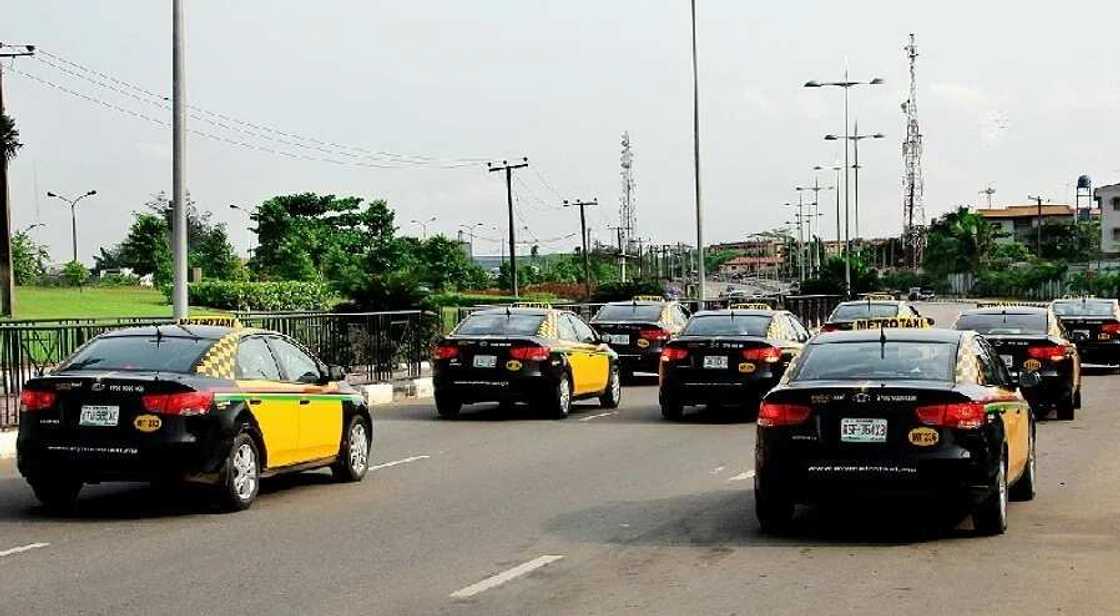 Uber cars in Nigeria