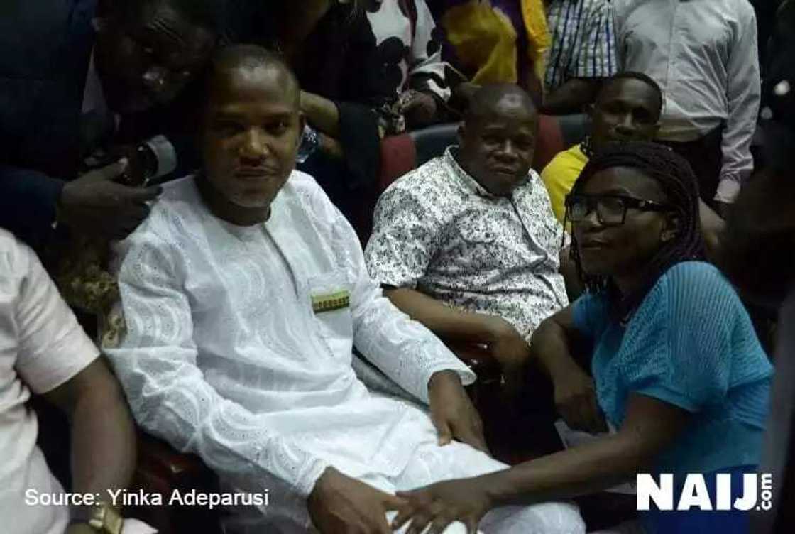 Nnamdi Kanu regarded as President of Biafra in Kuje Nnamdi Kanu regarded as President of Biafra in Kuje