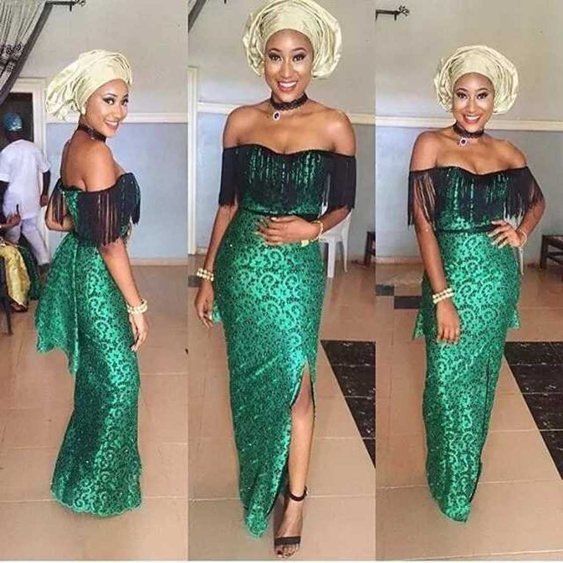 Latest fashion styles in Nigeria 2017, Nigerian fringe dress Latest fashion styles in Nigeria 2017, Nigerian fringe dress
