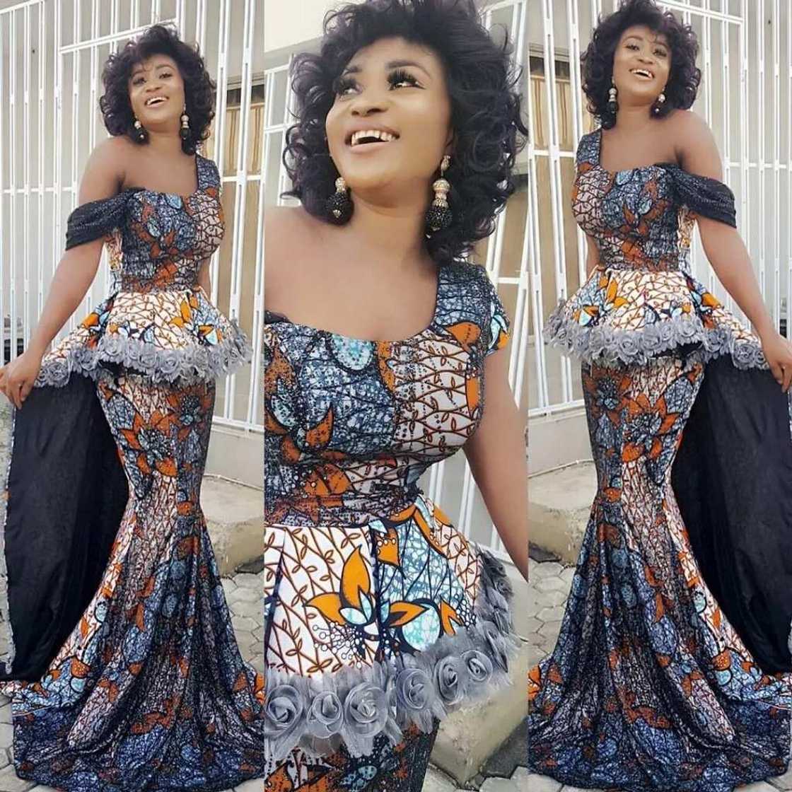 Ankara long gown styles 2017 Ankara long gown styles 2017