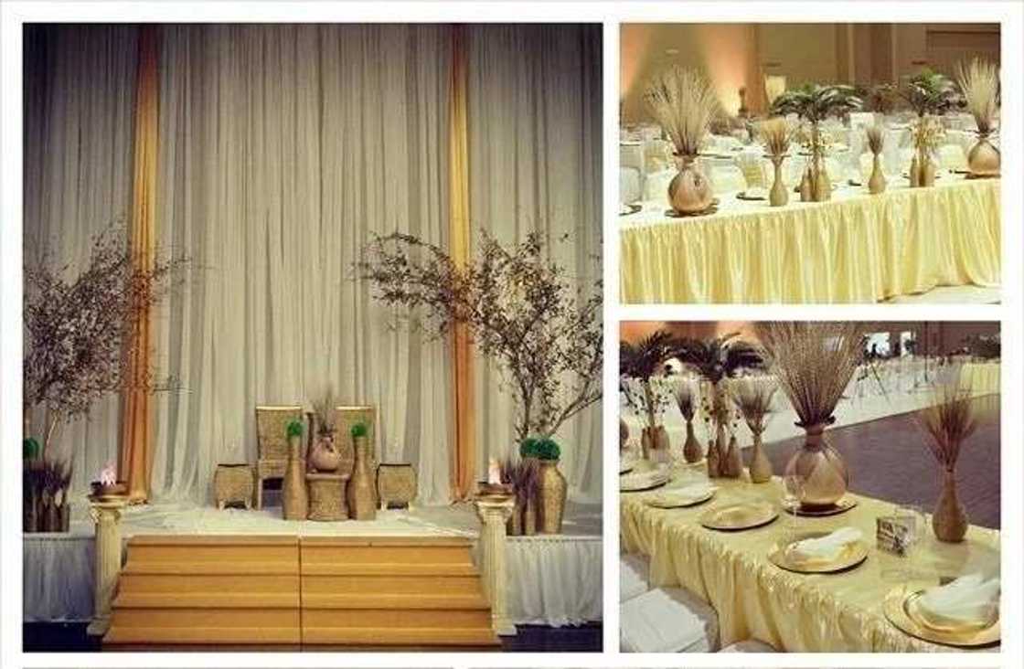 Igbo traditional wedding decoration ideas