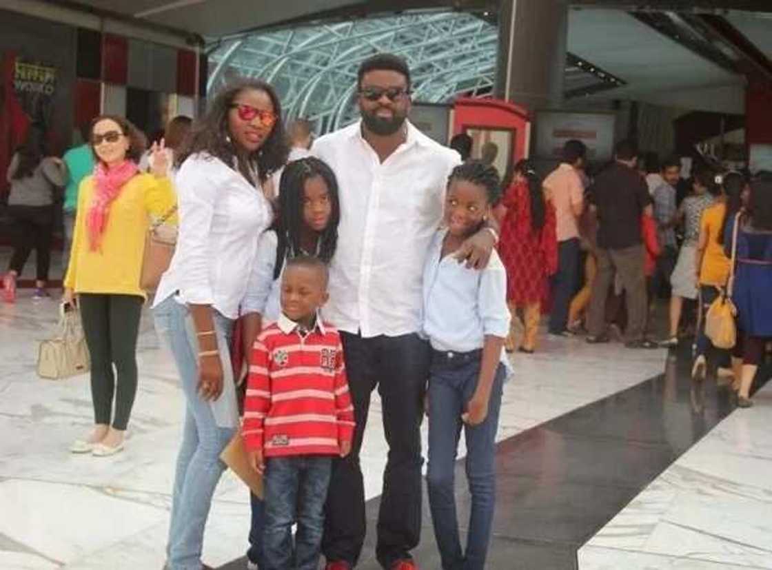 Kunle Afolayan family